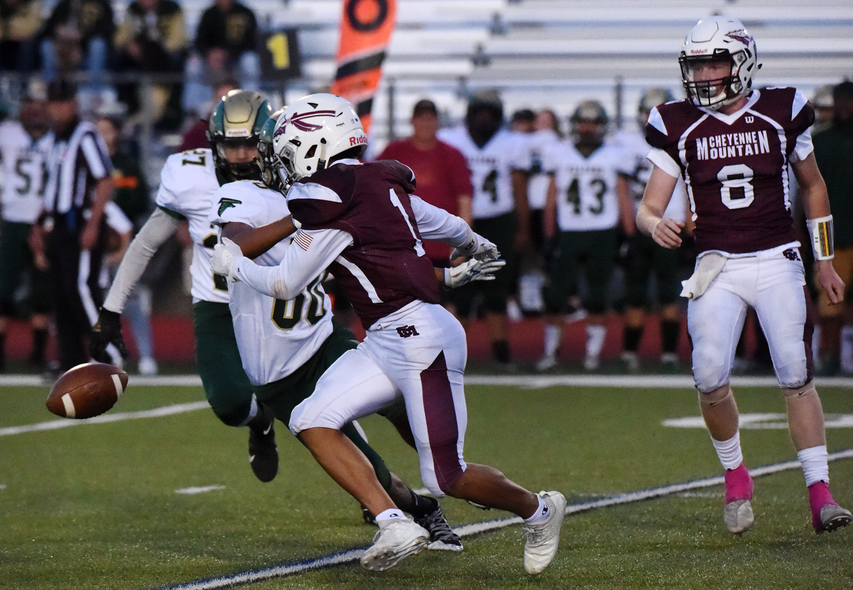 PHOTOS: Cheyenne Mountain Indians (19) Falcon High School Falcons (22)